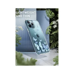 i-Blason Halo Butterfly Blue Snap Case for iPhone 13 Pro Max (iPhone2021-6.7-Halo-F)