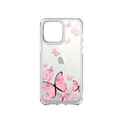 i-Blason Halo Butterfly Pink Snap Case for iPhone 13 Pro Max (iPhone2021-6.7-Halo-E)