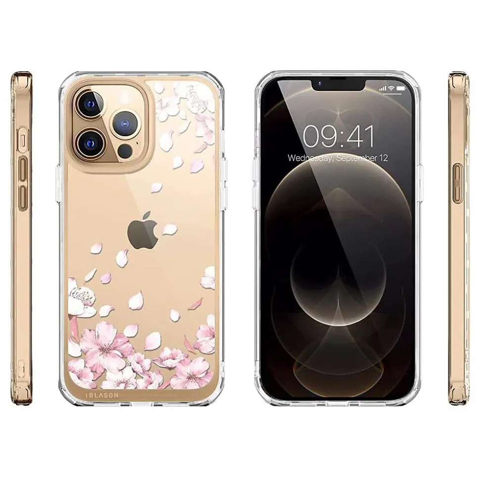 i-Blason Halo Cherry Blossom snap Case for iPhone 13 Pro Max (iPhone2021-6.7-Halo-J)