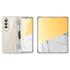 i-Blason Halo Clear Snap Case for Samsung Galaxy Z Fold4 (Galaxy2022-ZFold4-5G-Cosmo-Pen-SP-Clear)