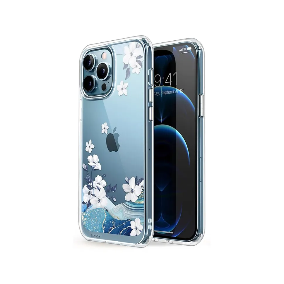 i-Blason Halo Floral Sea Snap Case for iPhone 13 Pro Max (iPhone2021-6.7-Halo-G)