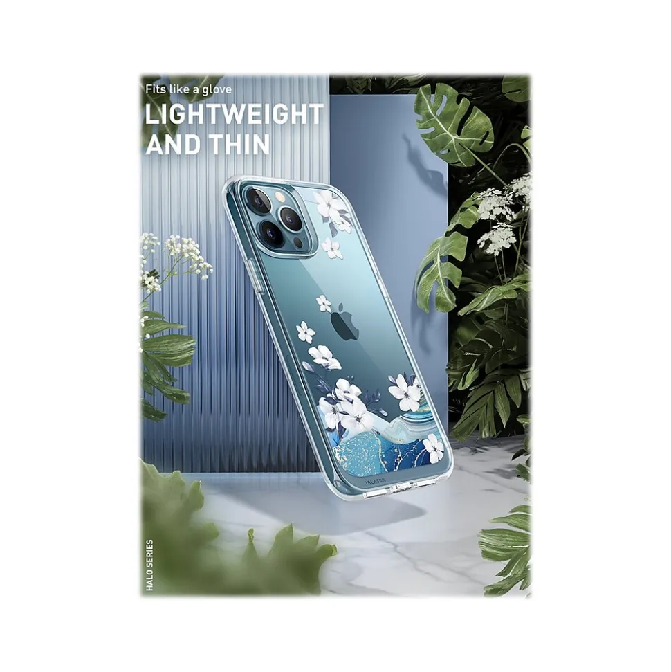 i-Blason Halo Floral Sea Snap Case for iPhone 13 Pro Max (iPhone2021-6.7-Halo-G)