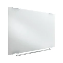 ICEBERG Clarity Glass Dry-Erase Whiteboard, 5' x 3' (31150)