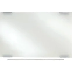 ICEBERG Clarity Glass Dry-Erase Whiteboard, 4' x 3' (31140)