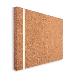 Iceberg Frameless 24"x38" Designer Cork Bulletin Board (35010)