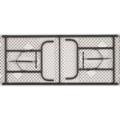 Iceberg® IndestrucTables TOO™ 1200 Series Folding Table, 96x30", Platinum