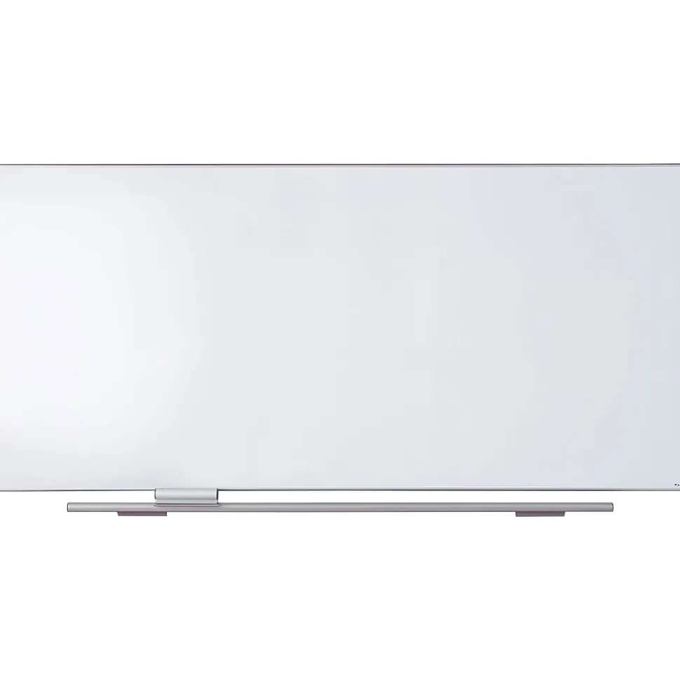ICEBERG Polarity Porcelain Magnetic Dry-Erase Boards, Aluminum Frame, 8' x 4' (31480)
