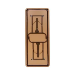 ICEBERG Premium Folding Table, 60" x 30", Gray/Charcoal (55217)