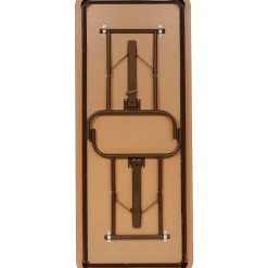 Iceberg® Premium Wood Laminate Folding Tables, 96x30", Oak