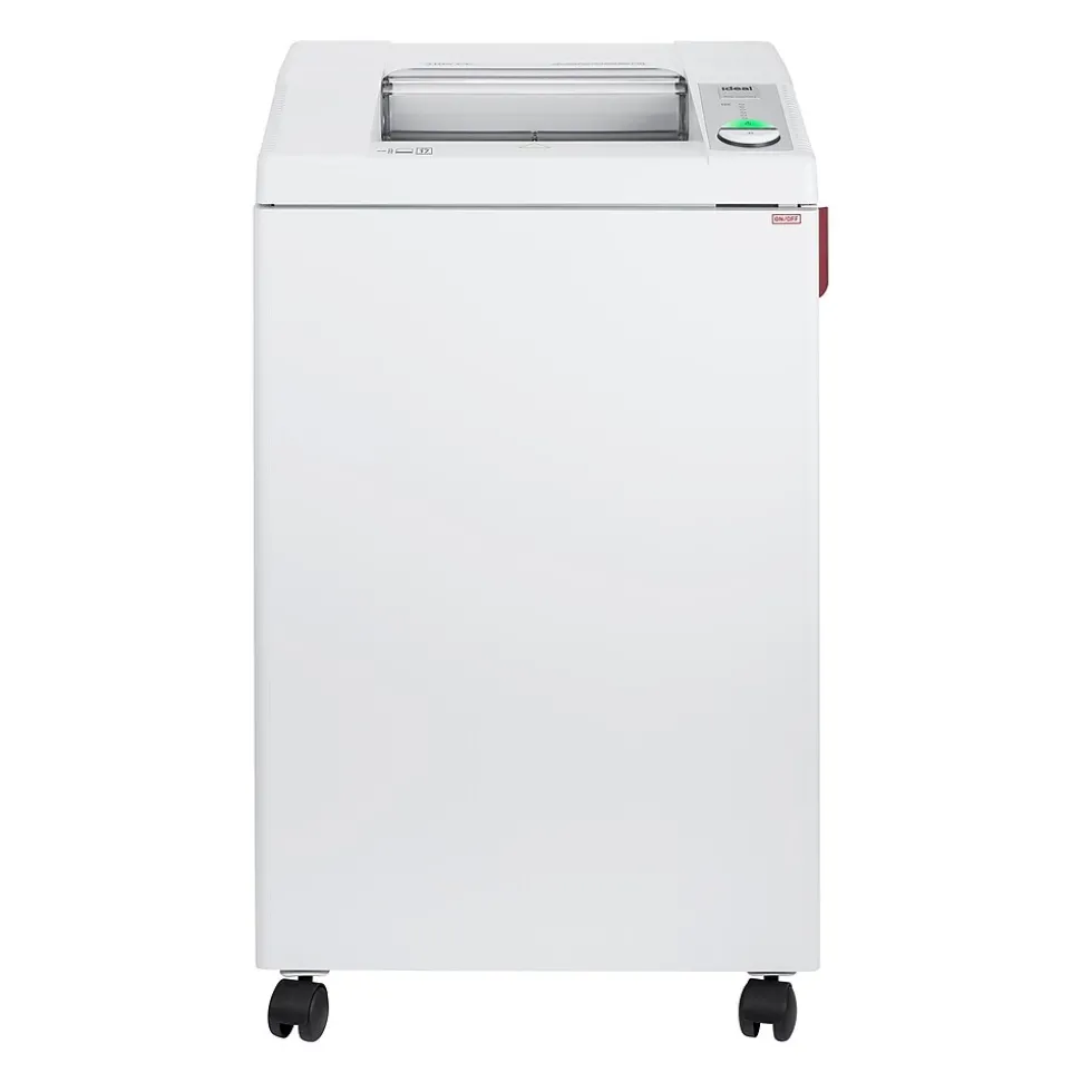 IDEAL 3104 P-4 Security 18 Sheet Cross Cut Multi-Media Commercial Shredder (IDEDSH0315H)