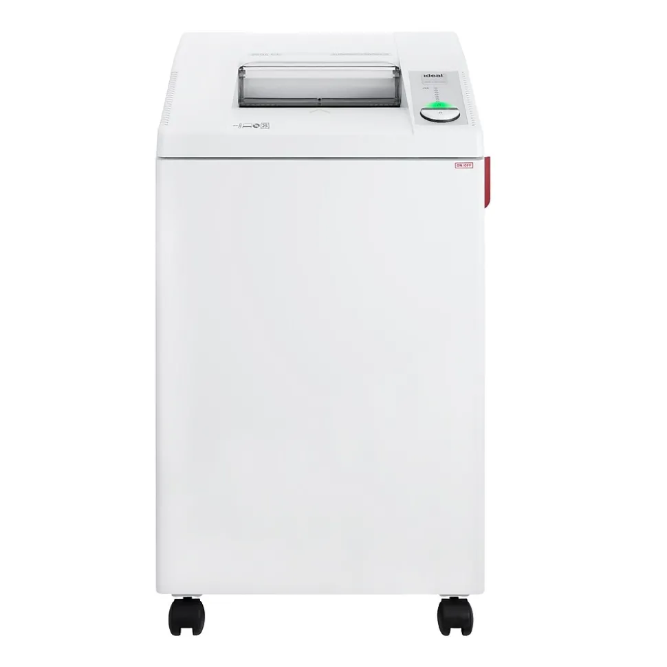 IDEAL 2604 P-4 Security 18 Sheet Cross Cut Multi-Media Commercial Shredder (IDEDSH0362OH)