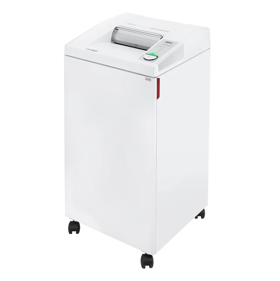 IDEAL 2604 P-4 Security 18 Sheet Cross Cut Multi-Media Commercial Shredder (IDEDSH0362OH)