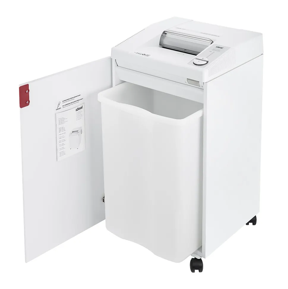 IDEAL 2604 P-4 Security 18 Sheet Cross Cut Multi-Media Commercial Shredder (IDEDSH0362OH)