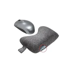 IMAK Cushion Ergobeads Wrist Rest, Non-Skid Base, Heather Gray (A10166)