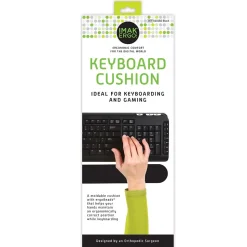 IMAK Cushion Keyboard Ergobeads Wrist Rest, Non-Skid Base, Black (A10160)