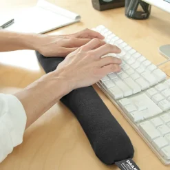 IMAK Cushion Keyboard Ergobeads Wrist Rest, Non-Skid Base, Black (A10160)