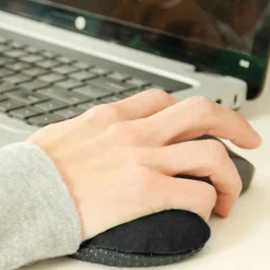 IMAK Le Petit Ergobeads Non-Skid Wrist Rests, Black (A20212)