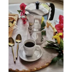 Imusa 6-Cups Coffee Percolator, Silver (B12043V)