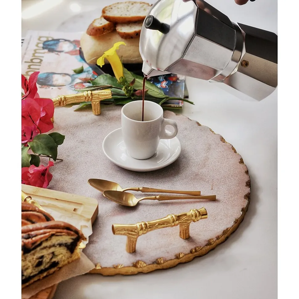 Imusa 6-Cups Coffee Percolator, Silver (B12043V)