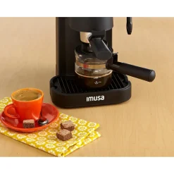 Imusa 4-Cups Steam Espresso Machine (GAU-18202)