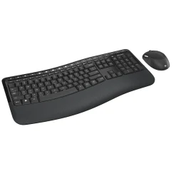 Incase Comfort Desktop 5050 Wireless Ergonomic Keyboard and Laser Mouse Combo, Black (PP4-00001)