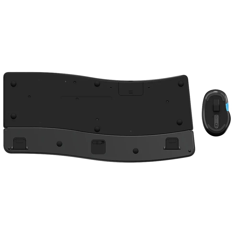 Incase Sculpt Comfort Wireless Ergonomic Keyboard and Laser Mouse Combo, Black (L3V-00001)