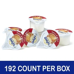 International Delight Coffee House Half & Half Creamer, 0.4 oz, 192/Pack (902-00456)