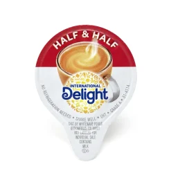 International Delight Coffee House Half & Half Creamer, 0.4 oz, 192/Pack (902-00456)