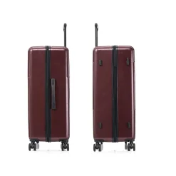 InUSA Drip Hardside Spinner Luggage Set, Wine (IUDRISML-WIN)