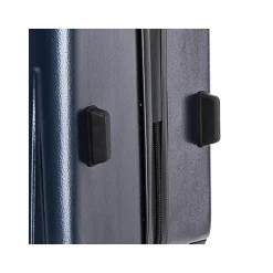 InUSA Drip Hardside Spinner Luggage Set, Blue (IUDRISML-BLU)