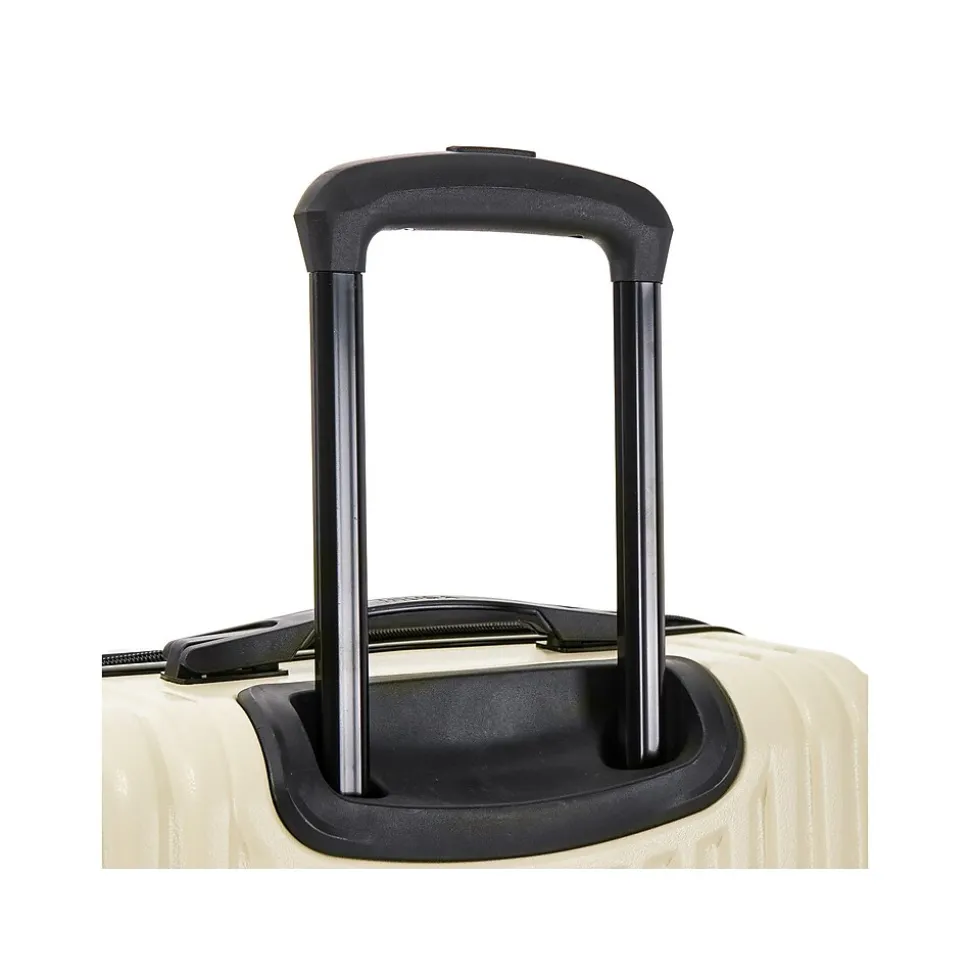 InUSA Drip Hardside Spinner Luggage Set, Sand (IUDRISML-SAN)