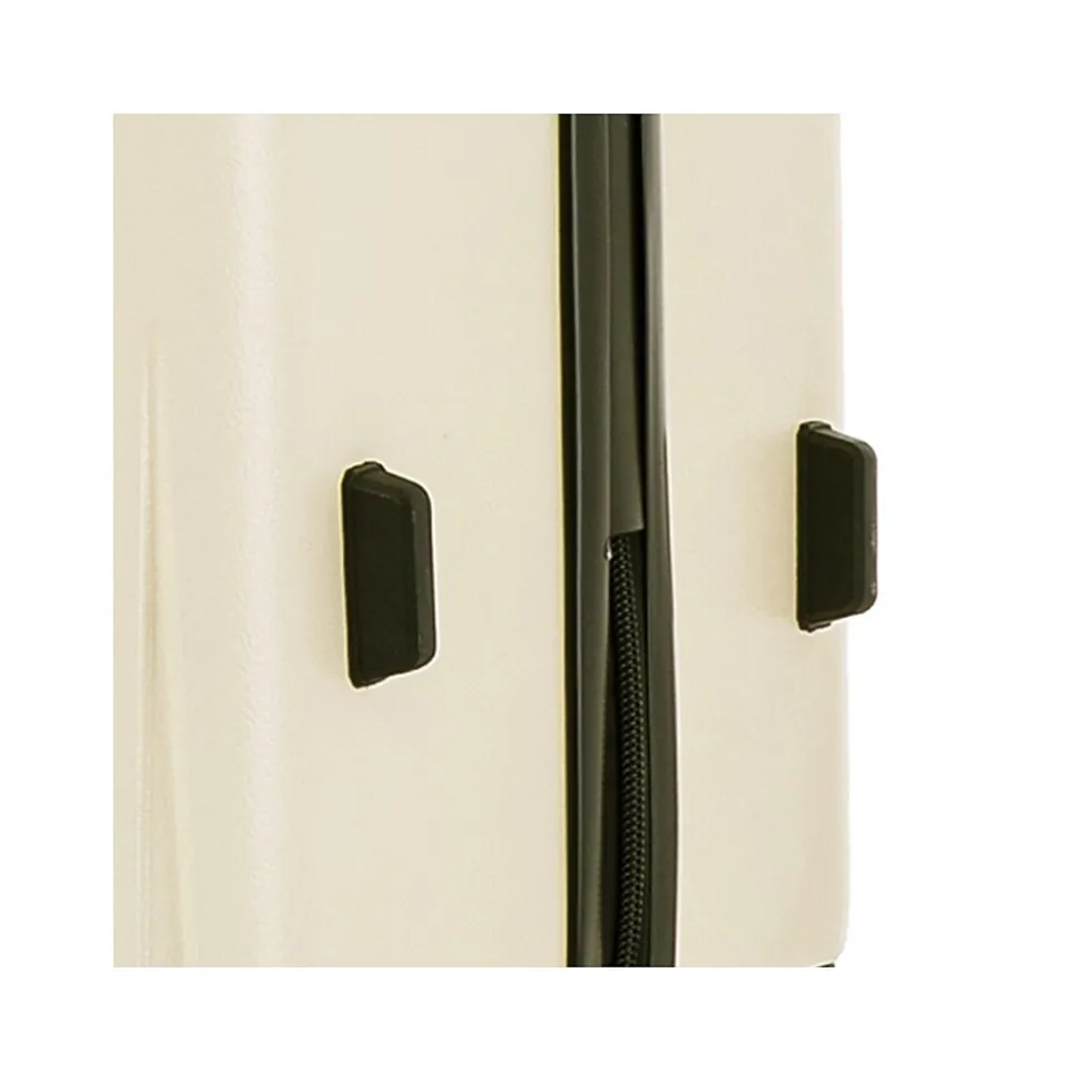 InUSA Drip Hardside Spinner Luggage Set, Sand (IUDRISML-SAN)