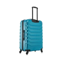 InUSA Endurance 3-Piece Hardside Spinner Luggage Set, Teal (IUENDSML-TEA)