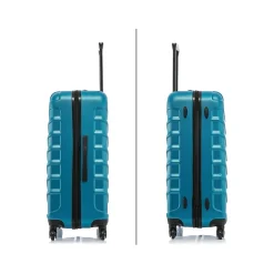 InUSA Endurance 3-Piece Hardside Spinner Luggage Set, Teal (IUENDSML-TEA)