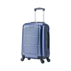 InUSA Pilot 20" Hardside Carry-On Suitcase, 4-Wheeled Spinner, Blue (IUPIL00S-BLU)