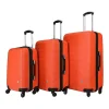 InUSA Royal 3-Piece Hardside Spinner Luggage Set, Orange (IUROYSML-ORG)