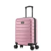 InUSA Trend 20" Hardside Carry-On Suitcase, 4-Wheeled Spinner, Rose Gold (IUTRE00S-ROS)