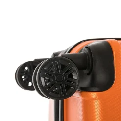 InUSA Trend 3-Piece Hardside Spinner Luggage Set, Orange (IUTRESML-ORA)