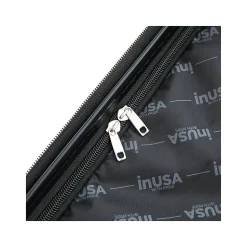 InUSA Trend 3-Piece Hardside Spinner Luggage Set, Blue (IUTRESML-BLU)
