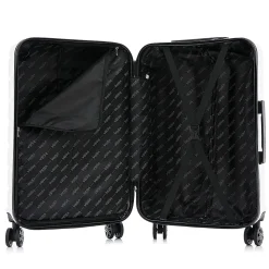 InUSA Trend 2-Piece Hardside Spinner Luggage Set, White (IUTRE0SM-WHI)