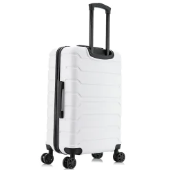 InUSA Trend 2-Piece Hardside Spinner Luggage Set, White (IUTRE0SM-WHI)