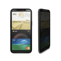 invisibleSHIELD Glass Elite Privacy+ Glass Privacy Filter & Screen Protector for iPhone 12/12 Pro (200106681)