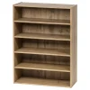 Iris 31.51" 5-Shelf Bookcase, Brown (596986)