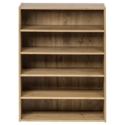 Iris 31.51" 5-Shelf Bookcase, Brown (596986)