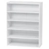 Iris 31.51" 5-Shelf Bookcase, White (596984)