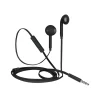 iStore Classic Fit Stereo Phone Earbuds Black (AEH03611CAI)