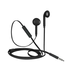iStore Classic Fit Stereo Phone Earbuds Black (AEH03611CAI)