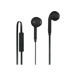 iStore Classic Fit Stereo Phone Earbuds Black (AEH03611CAI)