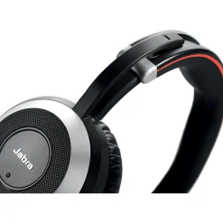 Jabra 80 Professional Noise Canceling Mono Computer Headset, Over-the-Head, Black (7899-823-109)