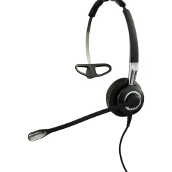 Jabra BIZ 2400 II Noise Canceling Mono Headset Microphone, Over-the-Head, Black (2486-820-209)